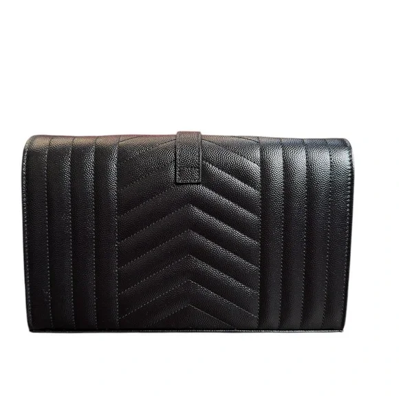 NWT YSL Triquilt Wallet on Chain - Picture 4 of 8